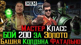 Мастер Класс за Золото Бой 200 Башня Колдуна Фатально МКМ