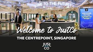 Virtual Tour of JustCo at The Centrepoint, Singapore