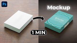 Easily Create Box Mockup Photoshop Tutorial