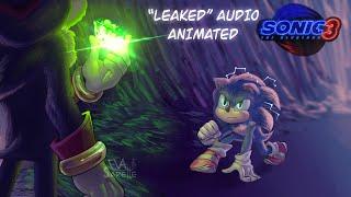 "LEAKED" AUDIO FROM SONIC MOVIE 3 ANIMATED