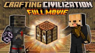 Minecraft but I survive in CRAFTING CIVILIZATION [Full Movie]