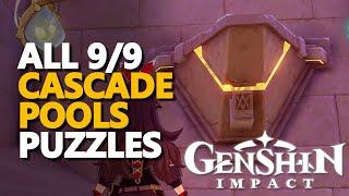 All Cascade Pools Puzzles Genshin Impact