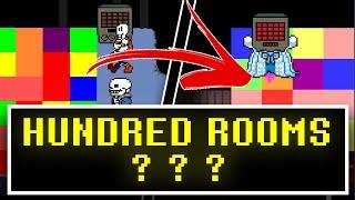 Are There Really 100 Rooms Between Colored Mazes? [ Undertale ]