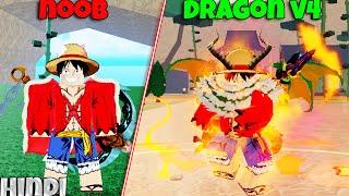 I Finally Awakened DRAGON Race V4 In [BloxFruits] in Hindi