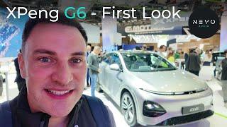 XPeng G6 - 1st Look. Should the Tesla Model Y be worried?