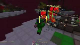 Testing raven b- update on Hypixel (nuking beds)