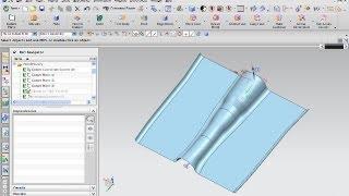 Bodenblech - Siemens NX 8 Surface Training - Section surface - Studio surface