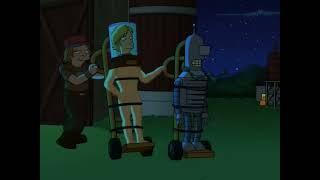 Futurama - They can't just melt down broken robots, not right when they're kissing my ass