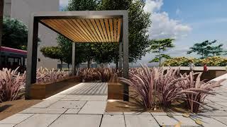 LUMION 11 REALISTIC RENDER l 3D Animation l Community garden