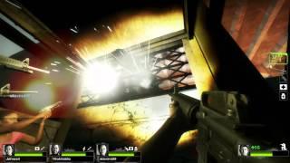 Left 4 Dead 2 Multiplayer Playthrough / Gameplay Part 4 Hard Rain Ellis Full HD 1080