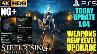 Steelrising NG+ Weapons Level Upgrades |Steelrising Update 1.04 PS5|Steelrising NG+ Weapons Upgrades