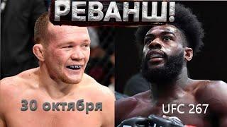 Петр Ян  Алджамейн Стерлинг 2 реванш на UFC 267