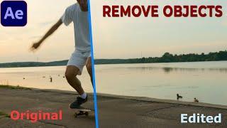 After Effects quick tutorial - How to remove objects in a video #oe312