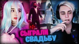 ЮЕЧКА И МОКРИВСКИЙ ПОЖЕНИЛИСЬ  РОМА СМУЩАЕТ ЮЕЧКУ  GTA V МОНТАЖ