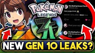 POKEMON NEWS! NEW GEN 10 LEAKS! NEW REGION HINTS, LEAKER GIVES Z-A UPDATES & MORE!