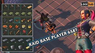 Last Day on Earth Survival || Raid Base Player 6587 || Gameplay