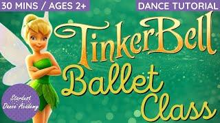  Tinkerbell Ballet Class ‍️ Dance Class for kids ~ Follow-along w/ Miss Hannah & Stardust Dance