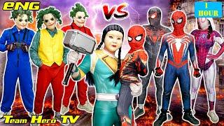 SUPERHERO's Story || Doll SQUID GAME Resce All Spider-man From Danger  ( Action, Funny )