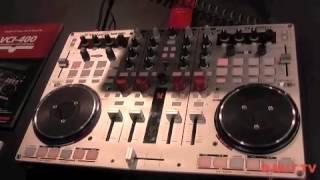 Vestax VCI 400 Serato DJ overlay @NAMM 2013 with DJkit.tv