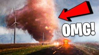 EXTREME Tornado Footage: Storm Chaser Captures Insane Storm on Video