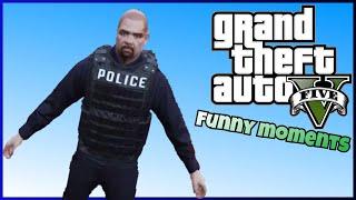 GTA V: Funny moments T pose cop, rag dolls, and more!!