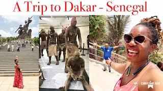 Travel Vlog || A Trip to Dakar - Senegal || African Renaissance Monument || CHRISTINE GER