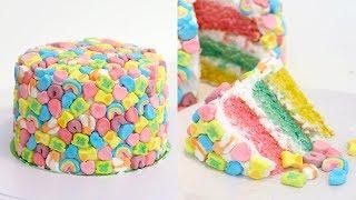 How to Make a Lucky Charms Marshmallow Cake | RECIPE