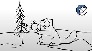 When a Cat Likes to play in the Snow | Simon's Cat Extra