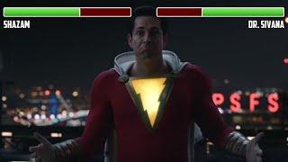 Shazam vs. Dr. Sivana WITH HEALTHBARS | Final Fight | HD | Shazam!