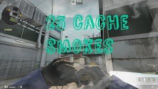 25 Cache smokes