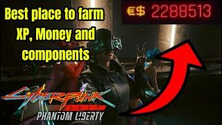 Best way to farm Money, XP and Crafting components in Cyberpunk 2077! #cyberpunk2077