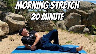 20 Min Full Body Morning Yoga Stretch (FLEXIBILITY EXERCISES) Sean Vigue Fitness