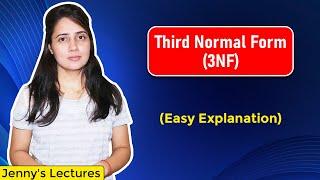 Lec 12: Third Normal Form in DBMS | 3NF with example | Normalization in DBMS