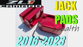 CAMARO 6th Generation ZL1 Addons Jacking Lift Pads 2016-2023 #camaro