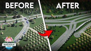 Crushing Traffic Like a Highway Engineer in Cities Skylines 2!  | MC #22