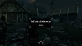 Skyrim Bethesda.Net Mods Down 11/20/22