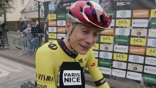 Jonas Vingegaard - Interview at the start - Stage 1 - Paris-Nice 2025