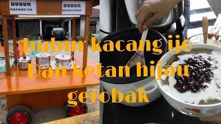 hanya jualan bubur kacang hijau Dan Ketan hitam sehari bisa habis 2 dandang juga loh ‼️‼️