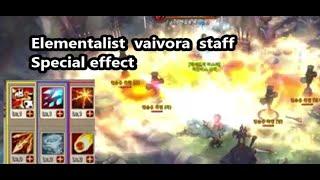 [request]  New  elementalist  vaivora  staff  - Tree of  Savior