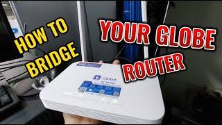 How to bridge Globe router Huawei HG8145V / HG8145V5