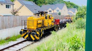 Litter Diesel Shunter TATA Number 38 At Stockbridge