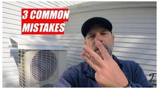 3 Common Mistakes made with ACiQ Mr Cool Hyper / Extreme Heat Installs