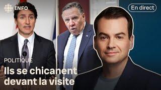 Ça va mal dans les relations Québec-Ottawa : regardez en direct l’émission L’agenda