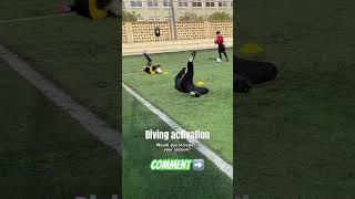 Diving Activation #football #goalkeepers #goalkeepertraining #soccer #shorts #training #goalkeeper