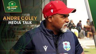 West Indies head coach Andre Coley media talk ahead of Pakistan Test series. #PAKvWI | PCB