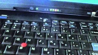 IBM ThinkPad R60: How to Boot from USB Thumb Flash Drive