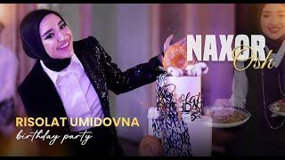 Nahor oshi formatidagi tug'ilgan kun - Risolat Umidovna