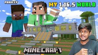 Showing My 1.16.5 World To Pradeep | Minecraft In Telugu | GMK GAMER