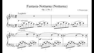 Fantasia-Notturna (Notturna), Op. 2, No. 2 (Original Composition)