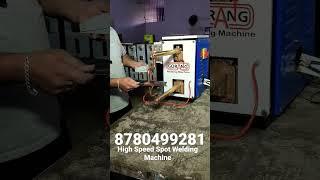 High Speed Spot Welding Machine with automatic Spot Weld  #gorang #spotwelding 8780499281
